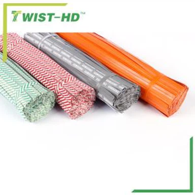 Laço pré-cortado de plástico e papel Twist Tie