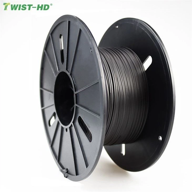 Factory Supplier Black Plastic Twist Tie For Closing