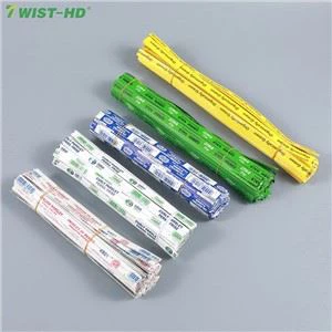 Laço da torção do vegetal de papel