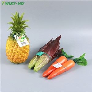 Etiquetas de gravata de borracha vegetal